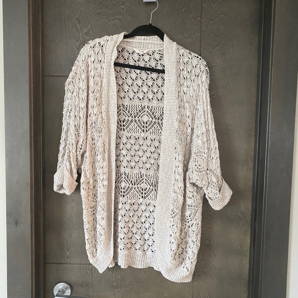Knit Open Cardigan